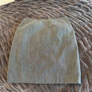 Calvin Klein Gray Pencil Skirt